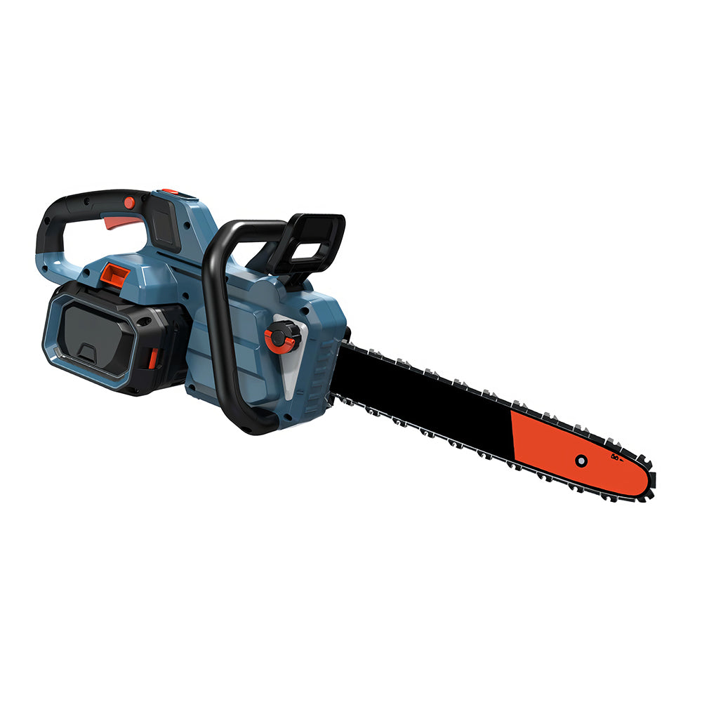 60V Cordless Chainsaw 16-Inch, Brushless Motor, 4Ah Battery & Charger
