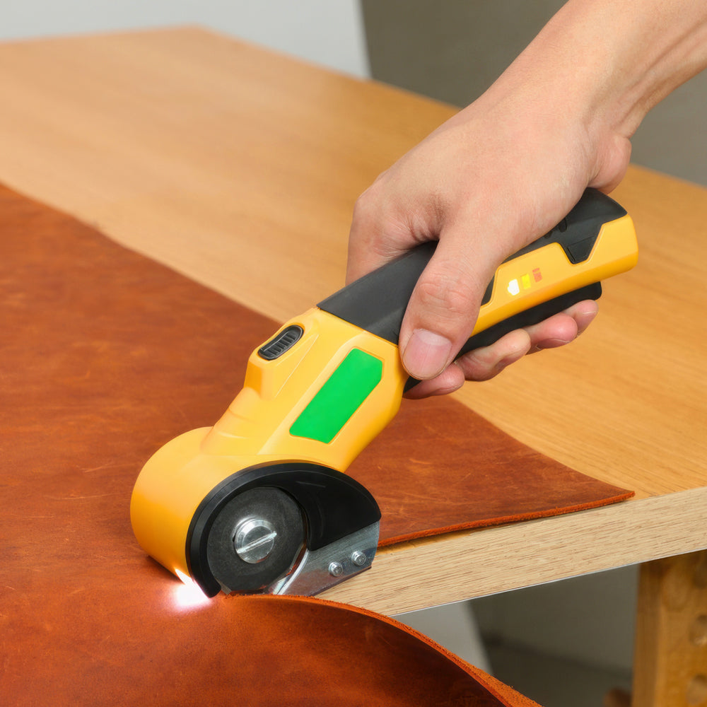 Cordless Electric Scissors 4V, High-Speed Cardboard & Fabric Cutter