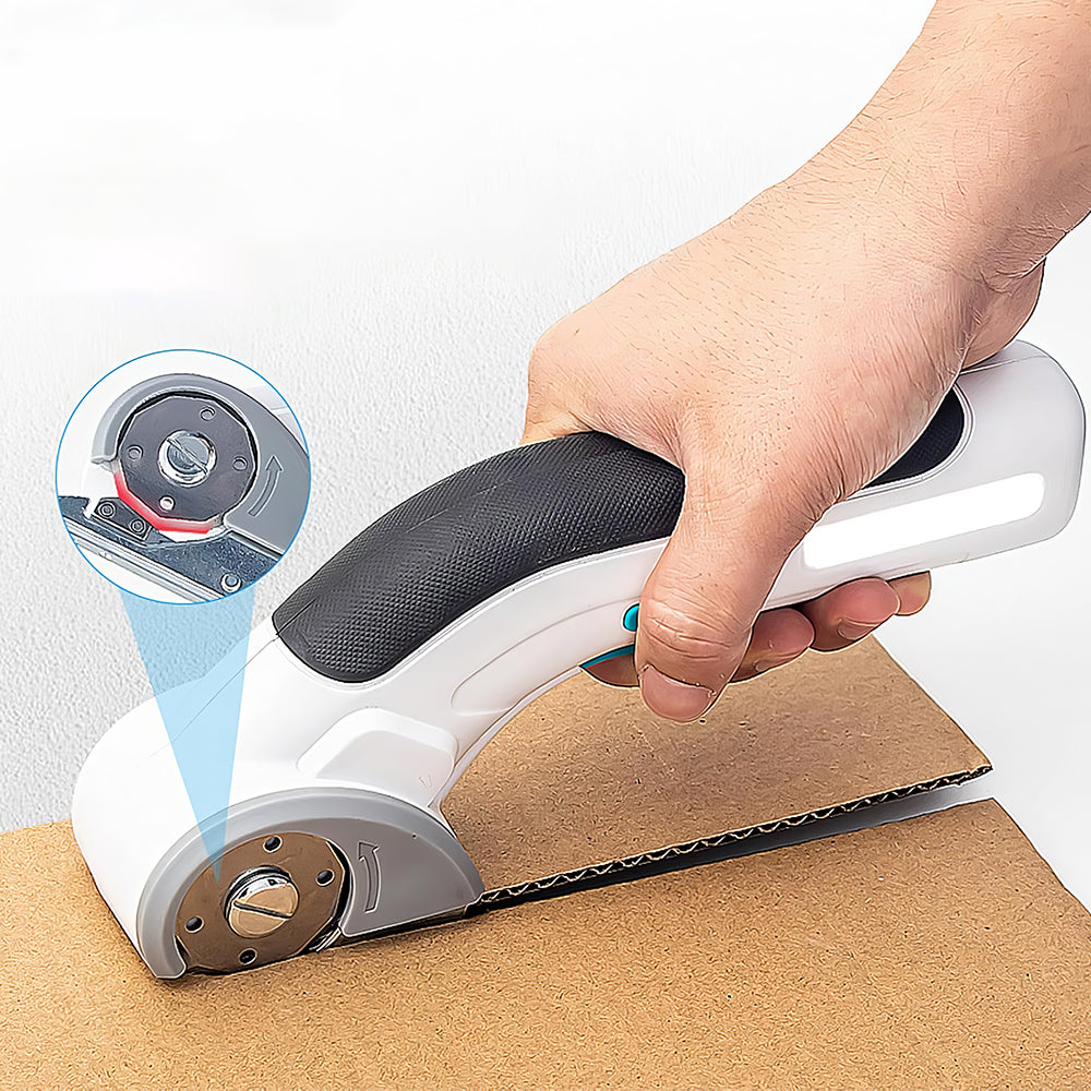 3.6V Cordless Electric Scissors for Leather, Fabric, Cardboard & PVC
