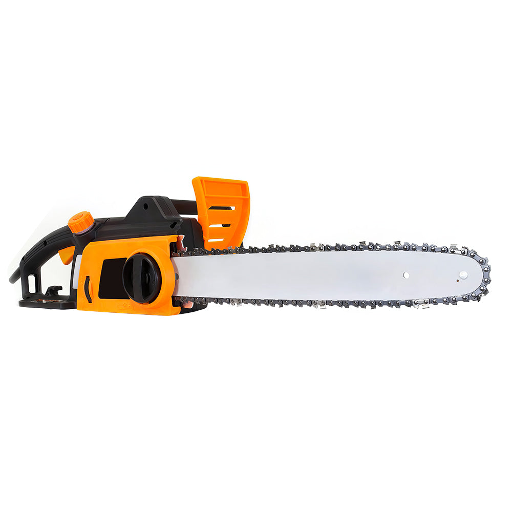 Electric Chainsaw 18-Inch, 15-Amp Motor, Auto-Oiling, Tool-Free Tensioning