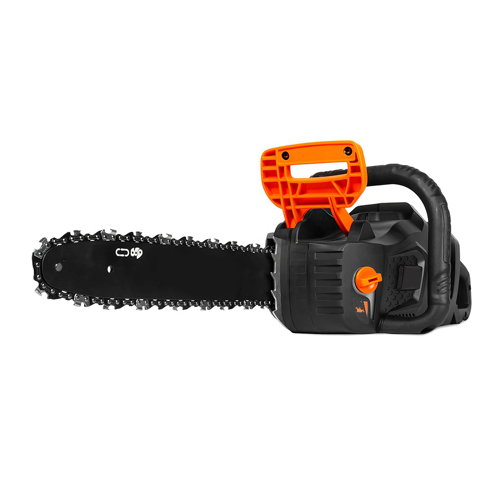 Cordless Electric Chainsaw 16-Inch, 40V Brushless Motor, 4Ah Battery