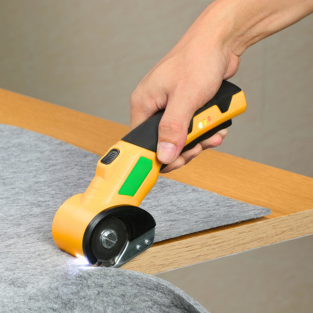 Cordless Electric Scissors 4V, High-Speed Cardboard & Fabric Cutter