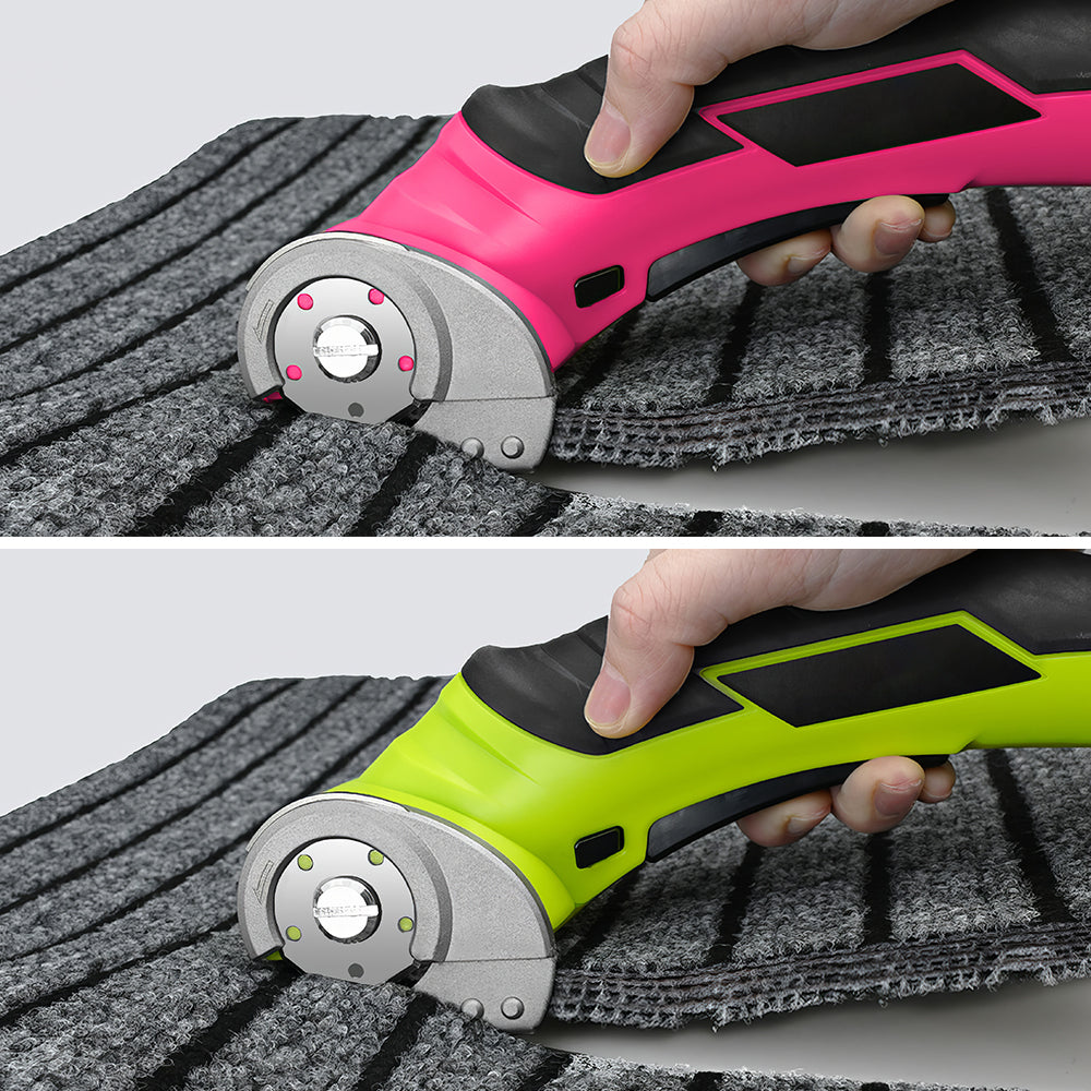 Cordless Electric Scissors 4V Mini Cutter for Cardboard, Leather & Plastic