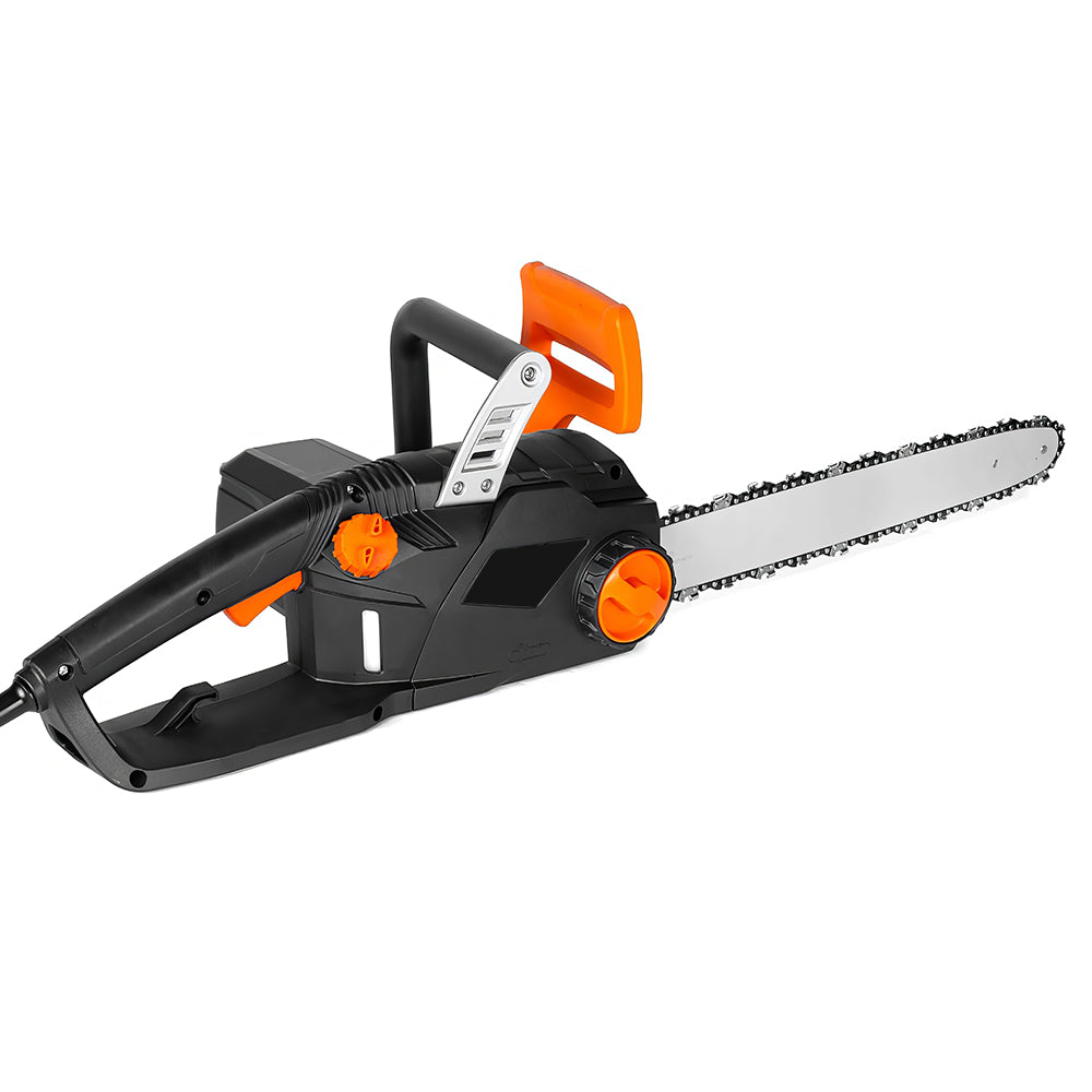 Electric Chainsaw 18-Inch, 15-Amp Motor, Auto-Oiling, Tool-Free Tensioning