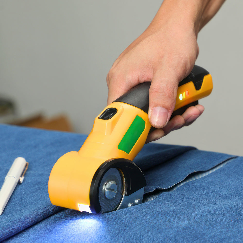 Cordless Electric Scissors 4V, High-Speed Cardboard & Fabric Cutter
